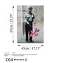 Wallity Cuadro Decorativo Banksy UV-506 45 x 65 cm